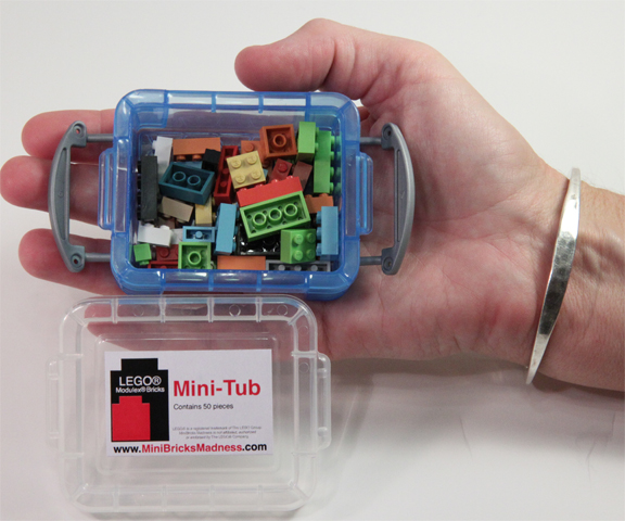 Mini-Tub (50 assorted Lego® Modulex® bricks)